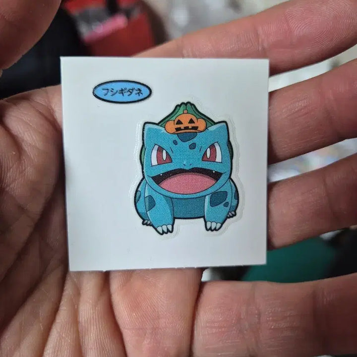 [BUNJANG] Pokemon Japanese Stickers - Bulbasaur Series / (이상해씨)포켓몬 일판 씰 일본 띠부실 띠부씰 No.001