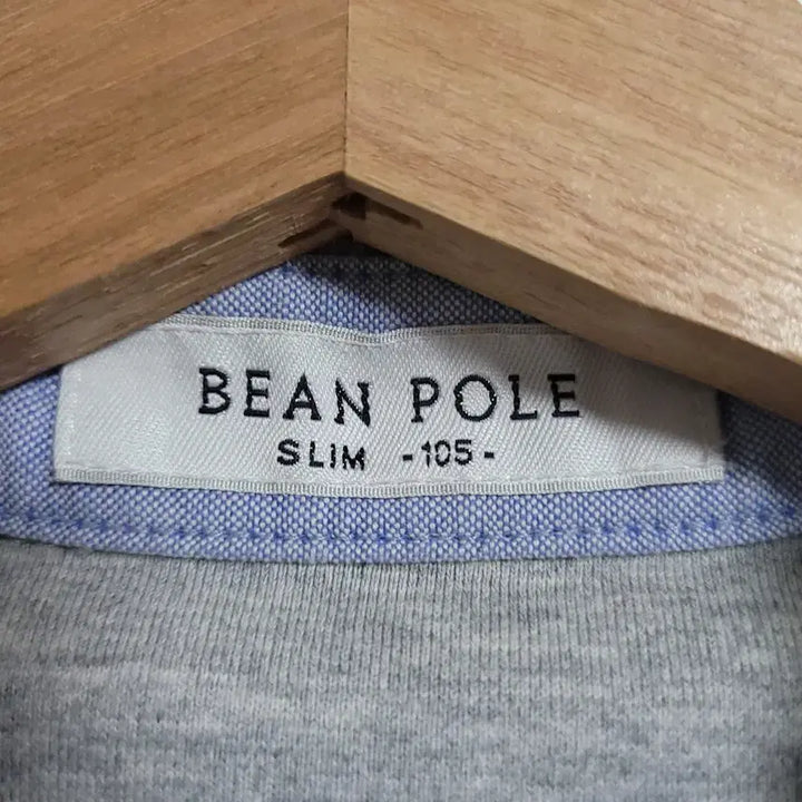 [BUNJANG] Beanpole Grey Slim Fit Short Sleeve Polo T-Shirt / (105) BEANPOLE 빈폴 그레이 반팔 카라 폴로 티셔츠 슬림핏