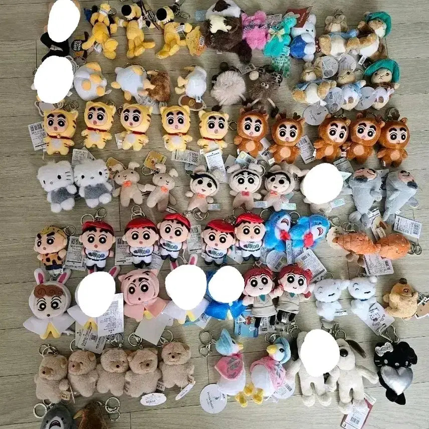 [BUNJANG] Various Character Plush Keychain / 인형 키링입니다