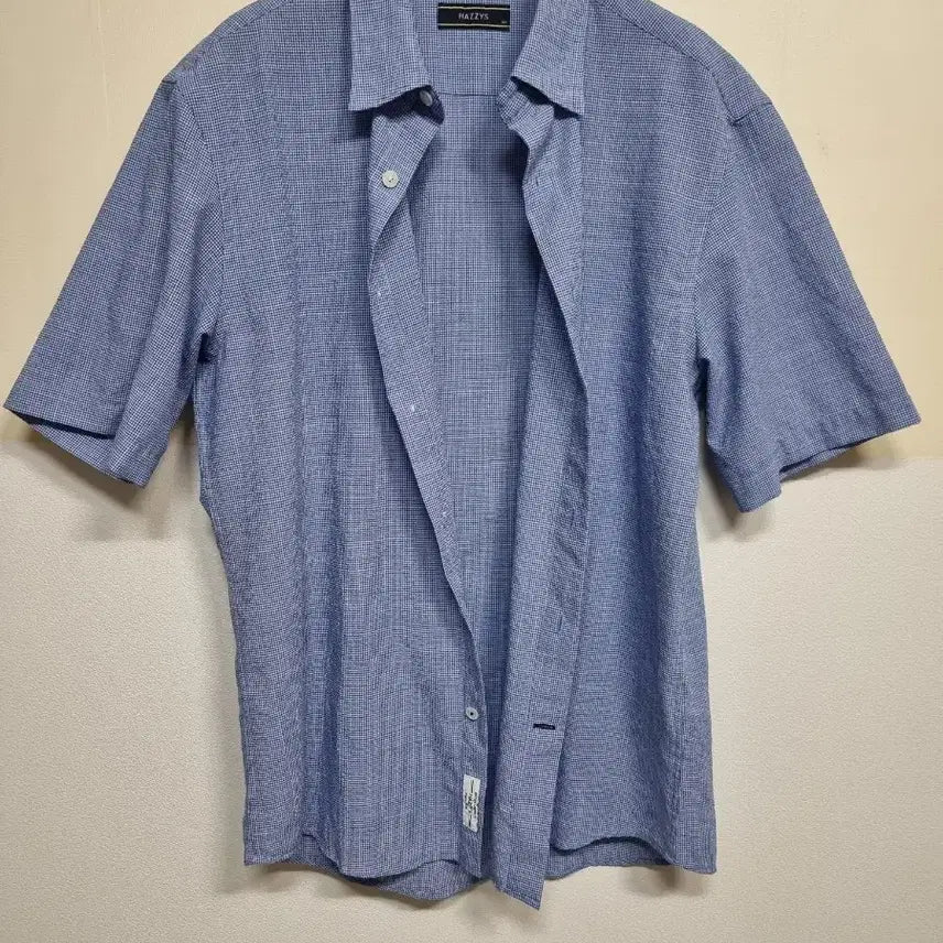 [BUNJANG] Hazzys Caravan Short Sleeve Shirt 100 / * 헤지스 카라반팔 셔츠 100 사이즈