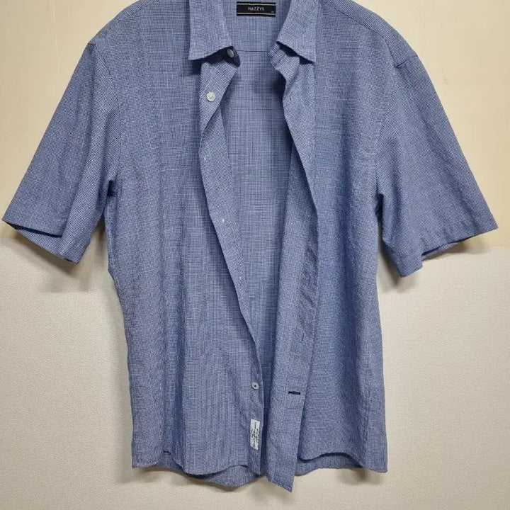 [BUNJANG] Hazzys Caravan Short Sleeve Shirt 100 / * 헤지스 카라반팔 셔츠 100 사이즈