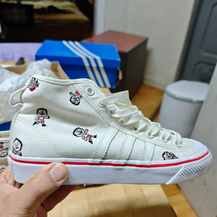 [BUNJANG] Adidas Nizza High Sneakers / 새상품)아디다스 니짜 하이 245