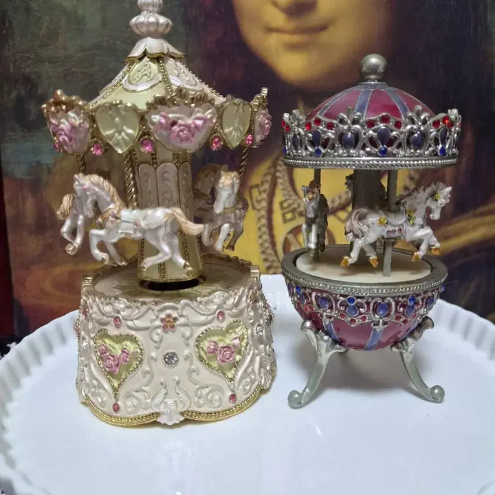 [BUNJANG] Carousel Music Box (Right) / 회전목마 오르골 1개(오른쪽)