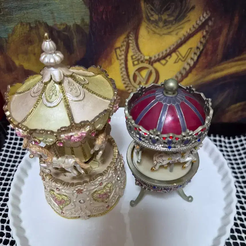 [BUNJANG] Carousel Music Box (Right) / 회전목마 오르골 1개(오른쪽)