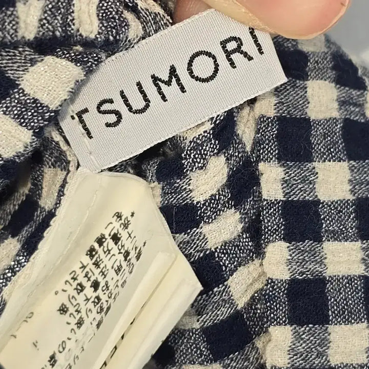 [BUNJANG] Japanese Vintage Gingham Puff Sleeve Long Dress / 일본 빈티지 깅엄체크 퍼프 롱 원피스 [F50832]