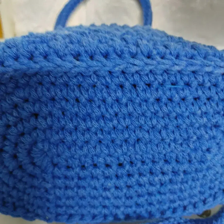 [BUNJANG] Handmade Knit Bag / 핸드메이드 뜨게손가방