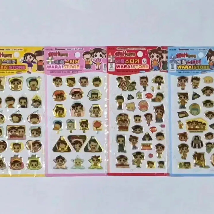 [BUNJANG] Retro Wara Convenience Store Stickers / 고전 와라 편의점 스티커