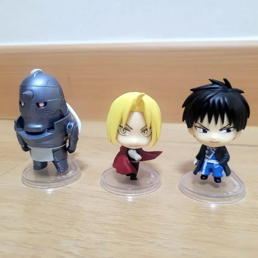 [BUNJANG] Bandai Fullmetal Alchemist Figure Collection Edward, Alphonse, Mustang / 반다이 강철의 연금술사 피규어 가챠 에드워드, 알폰스, 머스탱
