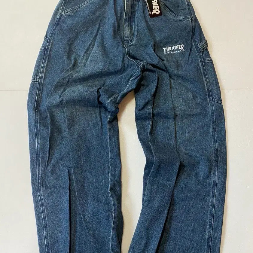 [BUNJANG] Thrasher Denim Pants / Thrasher denim pants (새상품)