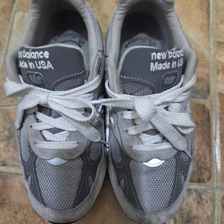 [BUNJANG] New Balance 993 Made in USA Grey / 뉴발란스 993  Made in USA 그레이 235 B