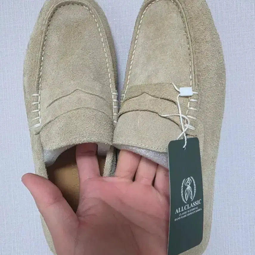 [BUNJANG] ALLCLASSIC ALC600 Penny Driving Shoes Ivory / 올클래식 ALLCLASSIC
