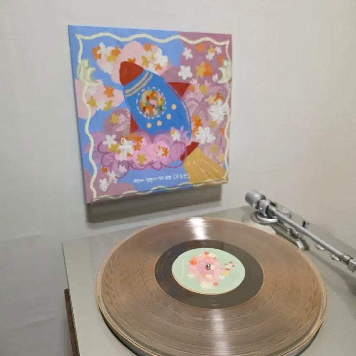 [BUNJANG] Baek Ah Transparent Pink Vinyl LP (Unsealed) / 백아 LP 개봉