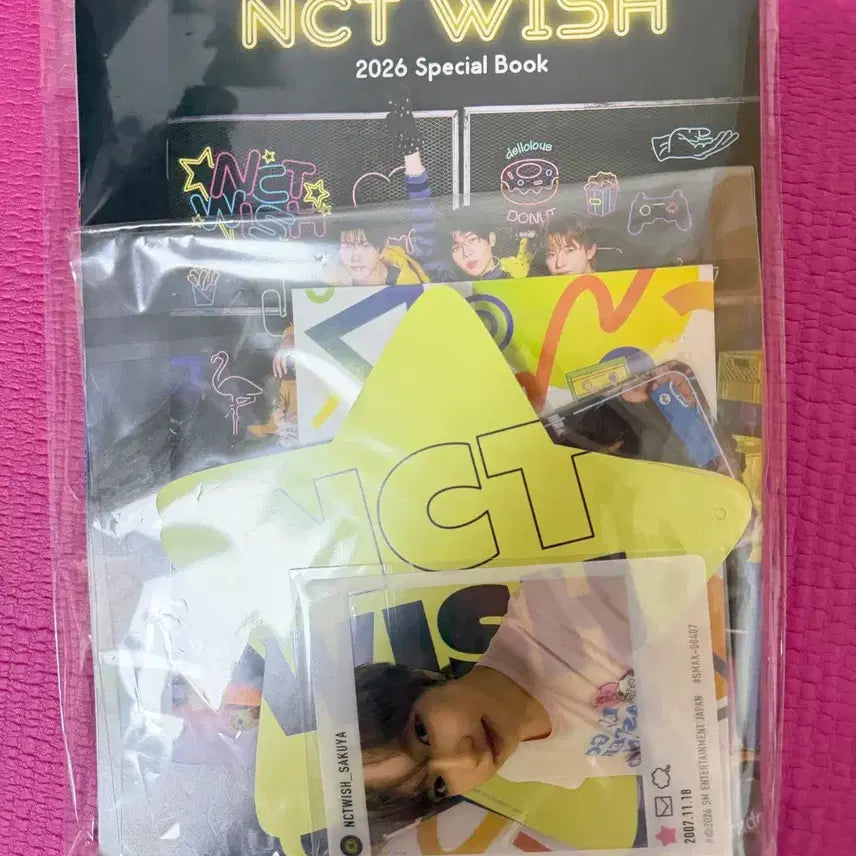 [BUNJANG] NCT WISH Japan Membership Kit Sakuya Photocard / 엔시티위시 일본 멤버쉽 키트 사쿠야 (예약중)