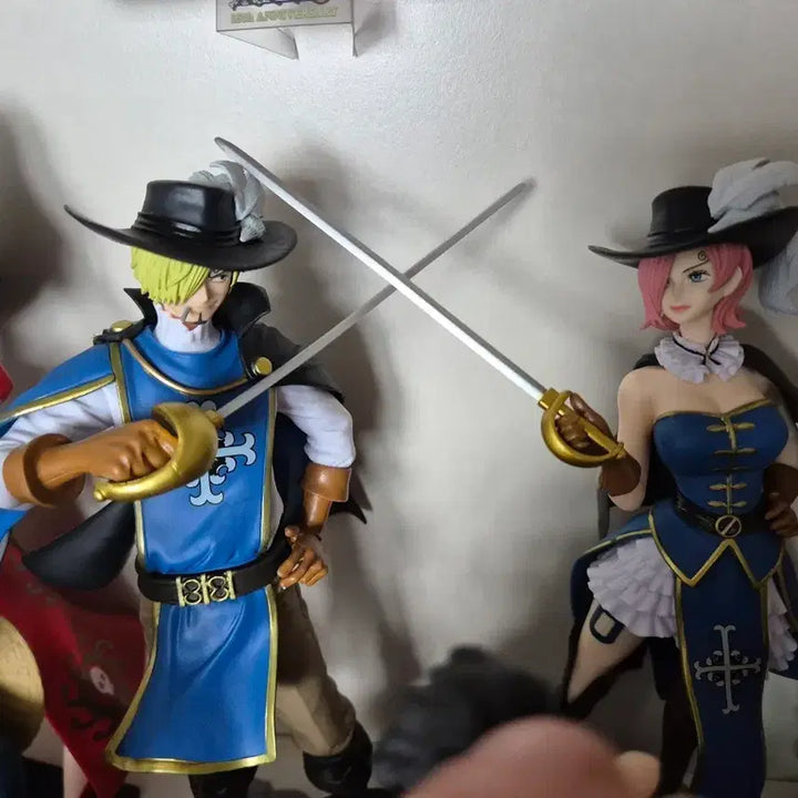 [BUNJANG] One Piece Sanji &amp; Sora Siblings Figure Set / 원피스 상디 소라 남매 피규어 셋트