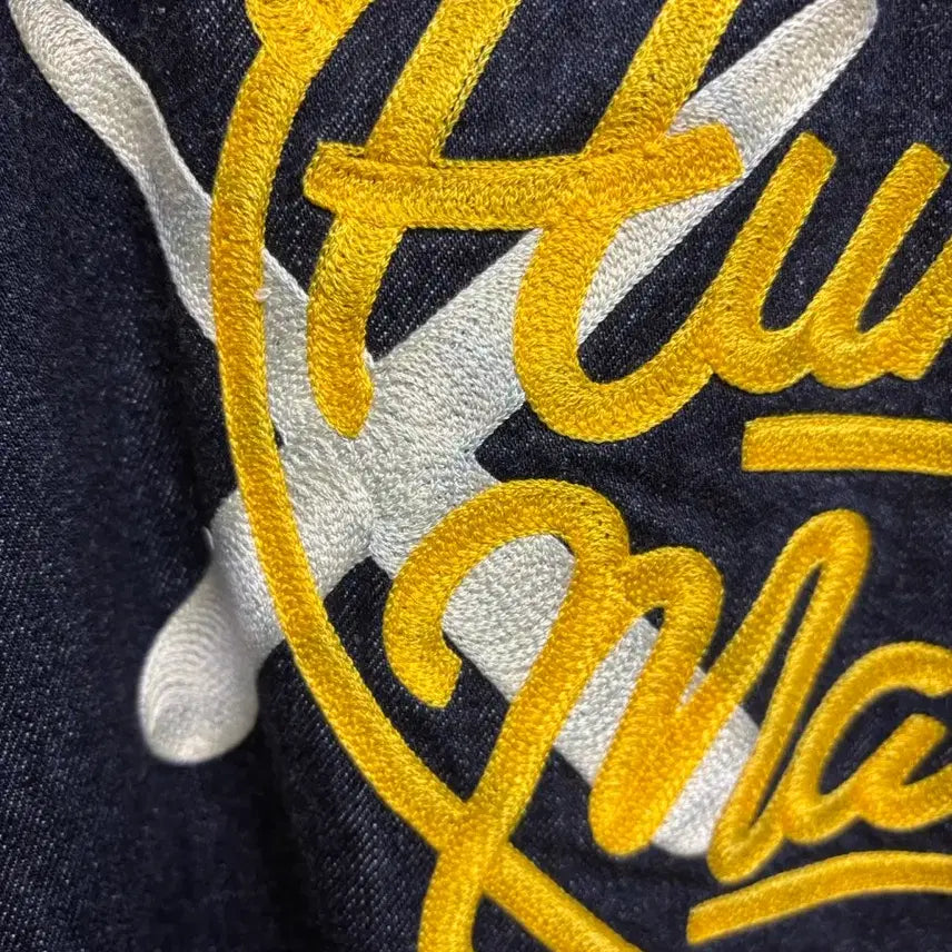 [BUNJANG] Human Made x KAWS Denim Jacket XXL / 휴먼메이드 x 카우스 데님자켓