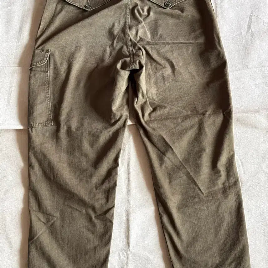 [BUNJANG] Freewheels Aviator Pants Olive / [34] 프리휠러스 에비에이터 팬츠 올리브