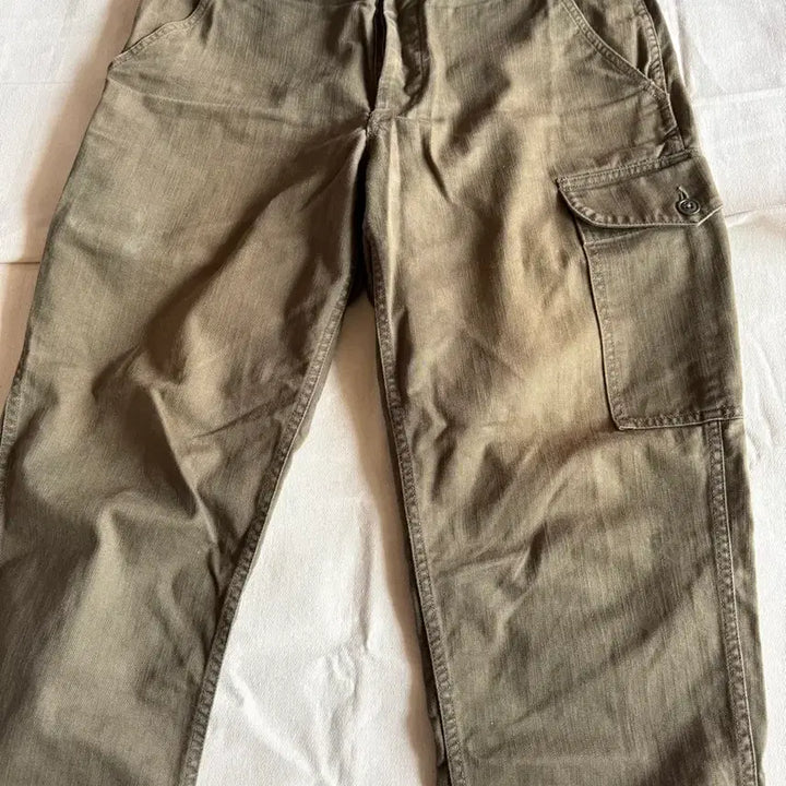 [BUNJANG] Freewheels Aviator Pants Olive / [34] 프리휠러스 에비에이터 팬츠 올리브