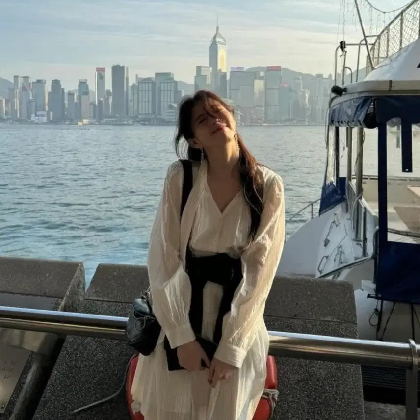 [BUNJANG] Renina Bow Neck Dress / 르니나 원피스(정가 158,000원)