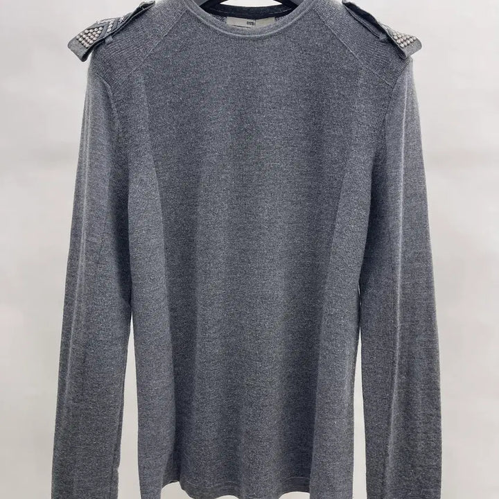 [BUNJANG] System Homme Shoulder Detail Long Sleeve Knit / 시스템옴므 어깨 포인트 긴팔니트