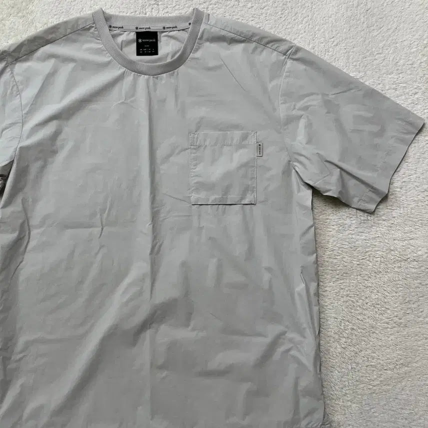 [BUNJANG] Snow Peak Nylon Half-Sleeve T-Shirt / 스노우피크 나일론 반팔