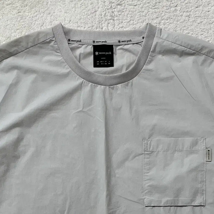 [BUNJANG] Snow Peak Nylon Half-Sleeve T-Shirt / 스노우피크 나일론 반팔