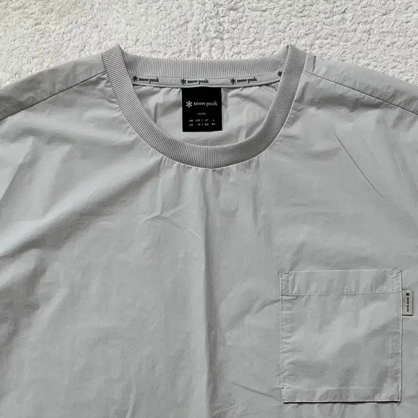 [BUNJANG] Snow Peak Nylon Half-Sleeve T-Shirt / 스노우피크 나일론 반팔