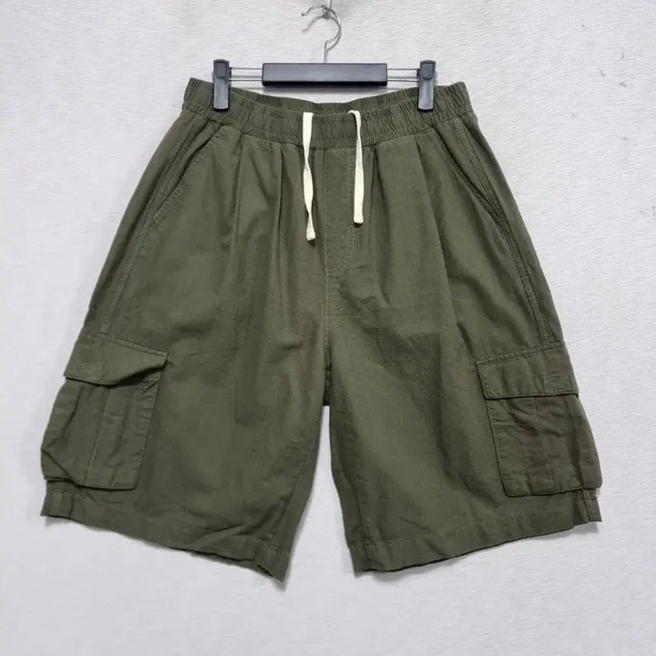 [BUNJANG] Perstep Cargo Shorts / ㅡ퍼스텝 밴딩 반바지 남34인치 ㅡ0429
