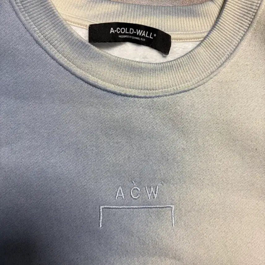 [BUNJANG] A Cold Wall ACW Gradient Sweatshirt XL / XL)어콜드월 ACW 그라데이션 맨투맨 티셔츠