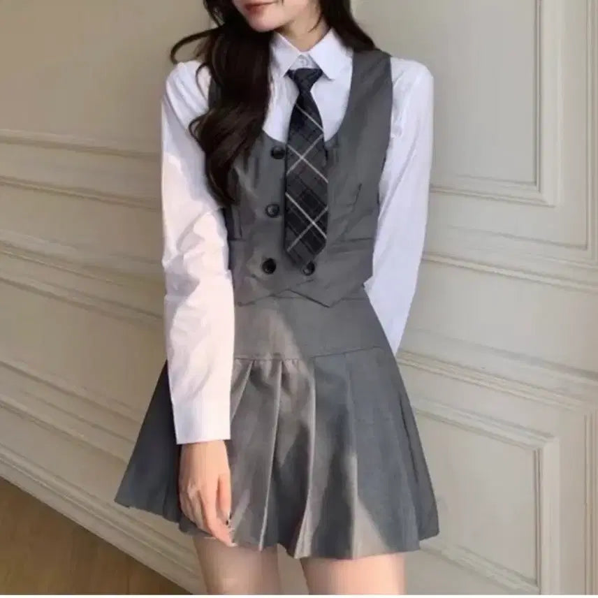[BUNJANG] Graduation Photo Preppy Look Outfit Set / 졸업사진 프레피룩 <판매>