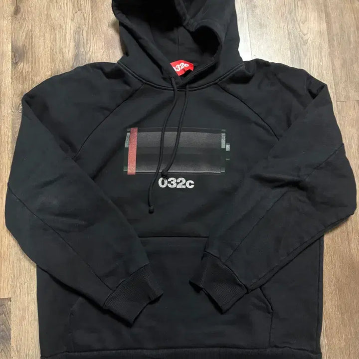 [BUNJANG] 032c Battery Hoodie Black XL / XL)032c 배터리 블랙 후드티