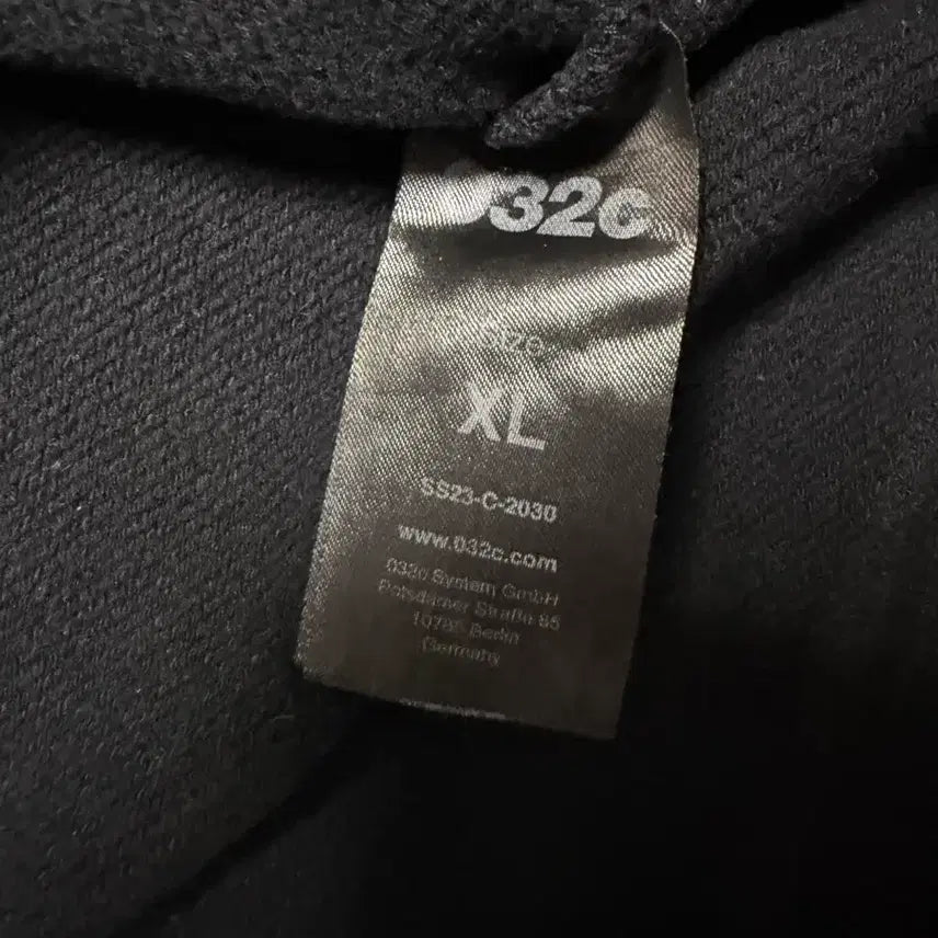 [BUNJANG] 032c Battery Hoodie Black XL / XL)032c 배터리 블랙 후드티