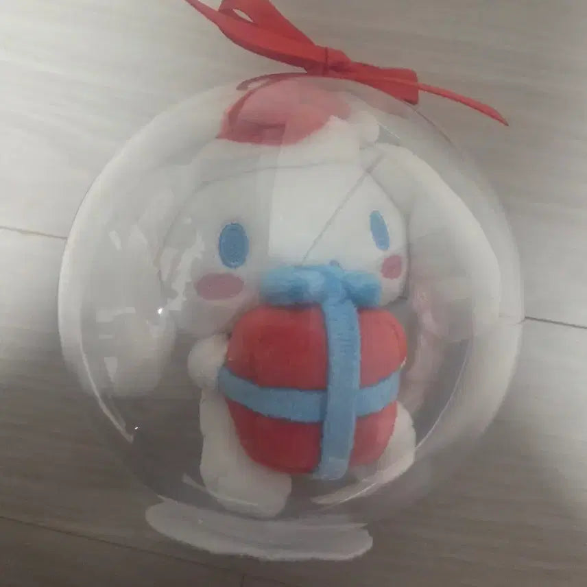 [BUNJANG] Sanrio Cinnamoroll Plush Keychain Ornament / 산리오 시나모롤 인형 키링