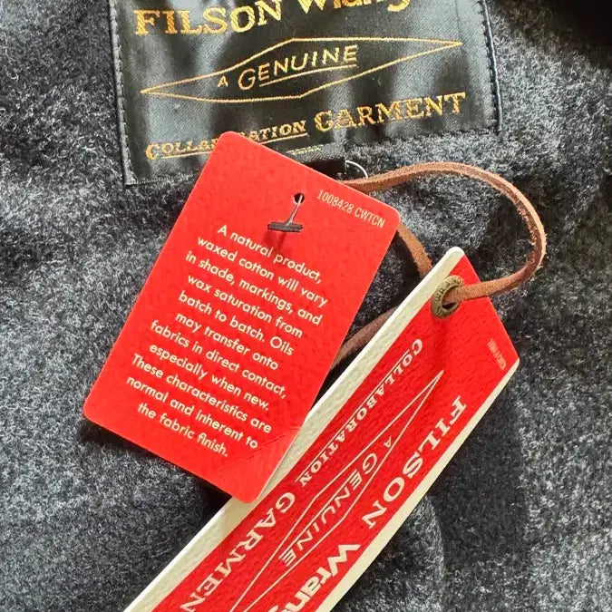 [BUNJANG] Filson x Wrangler Collaboration Wax Jacket / 필슨x랭글러 콜라보 왁스 자켓 (새상품)