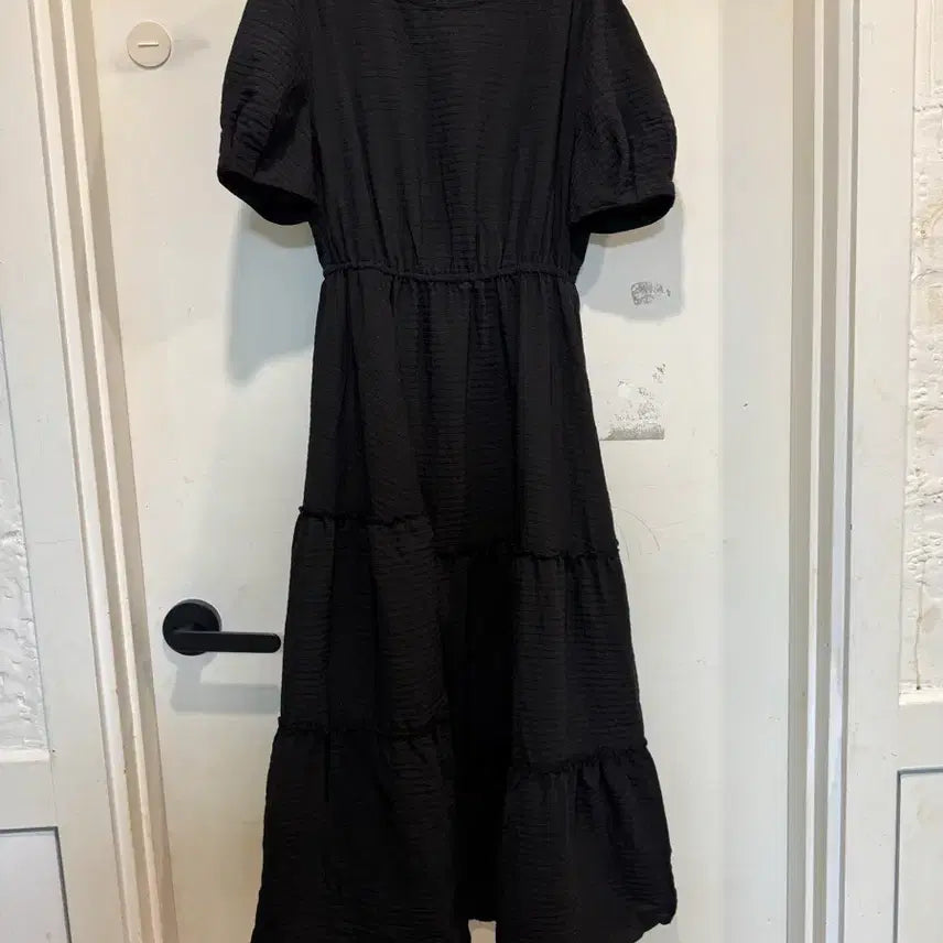 [BUNJANG] VOV Puff Sleeve Long Dress / VOV 보브 퍼프소매 롱원피스