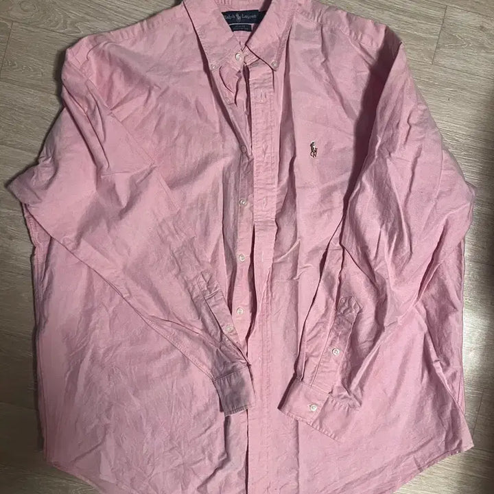 [BUNJANG] Polo Ralph Lauren Pink Oxford Shirt / 폴로 랄프로렌 핑크 옥스포드 셔츠