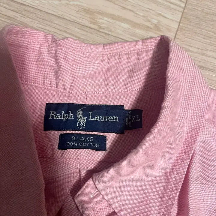 [BUNJANG] Polo Ralph Lauren Pink Oxford Shirt / 폴로 랄프로렌 핑크 옥스포드 셔츠