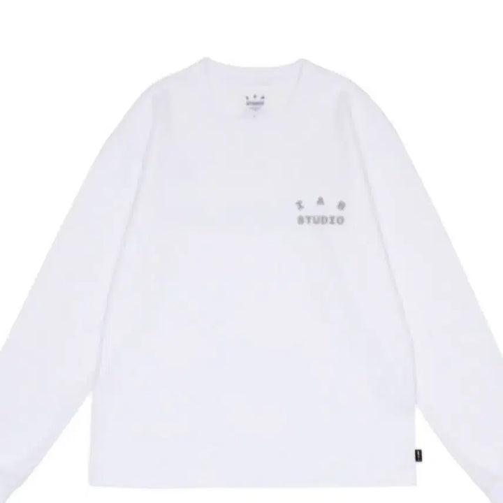 [BUNJANG] IAB Studio White Long Sleeve T-Shirt (L Size) / 아이앱 화이트 롱슬리브 새제품 팝니다.