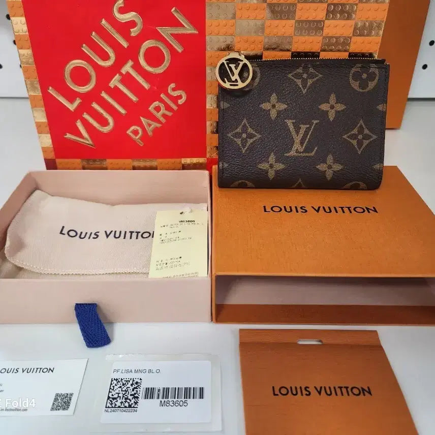[BUNJANG] Louis Vuitton Lisa Wallet Monogram Sky Blue Interior / [N급]루이비통 리사월릿 반지갑 모노그램 풀박스 새상품 판매합니다