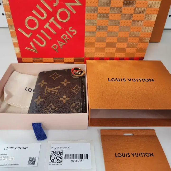 [BUNJANG] Louis Vuitton Lisa Wallet Monogram Sky Blue Interior / [N급]루이비통 리사월릿 반지갑 모노그램 풀박스 새상품 판매합니다