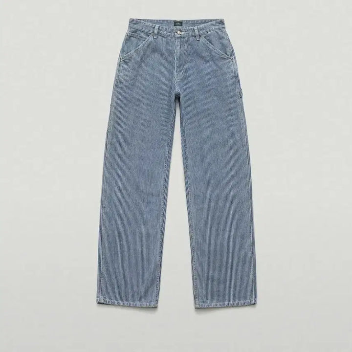 [BUNJANG] The Barnet Hickory Stripe Carpenter Denim Pants / 더바넷 히코리 스트라이프 카펜터 데님s