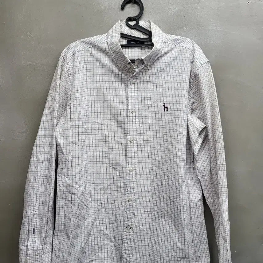[BUNJANG] Hazzys Check Shirt 105 / 헤지스 체크 셔츠 남방105