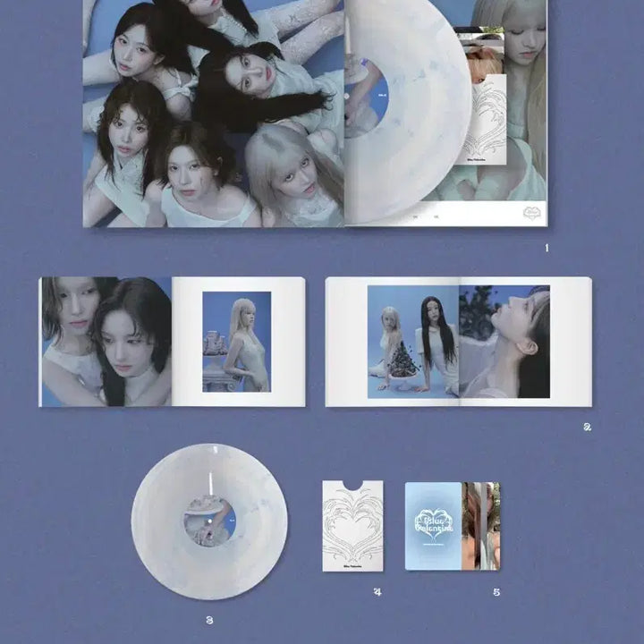 [BUNJANG] NMIXX Blue Valentine LP (Blue Version) Sealed / 엔믹스 Blue Valentine LP 미개봉