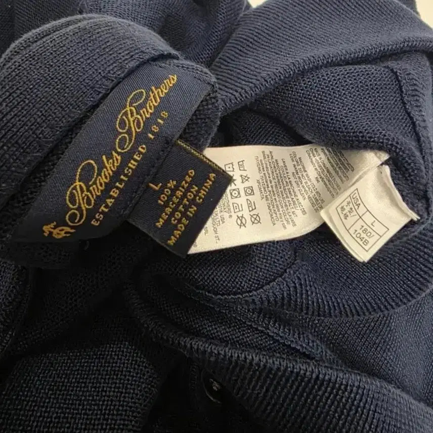 [BUNJANG] Brooks Brothers Navy Cardigan / 브룩스브라더스 네이비 가디건