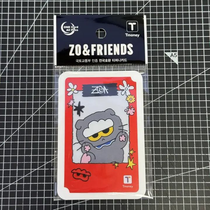 [BUNJANG] G-Dragon ZO&amp;FRIENDS Transparent Transportation Card / 지드래곤 ZO&amp;FRIENDS 조앤프렌즈 교통카드 투명
