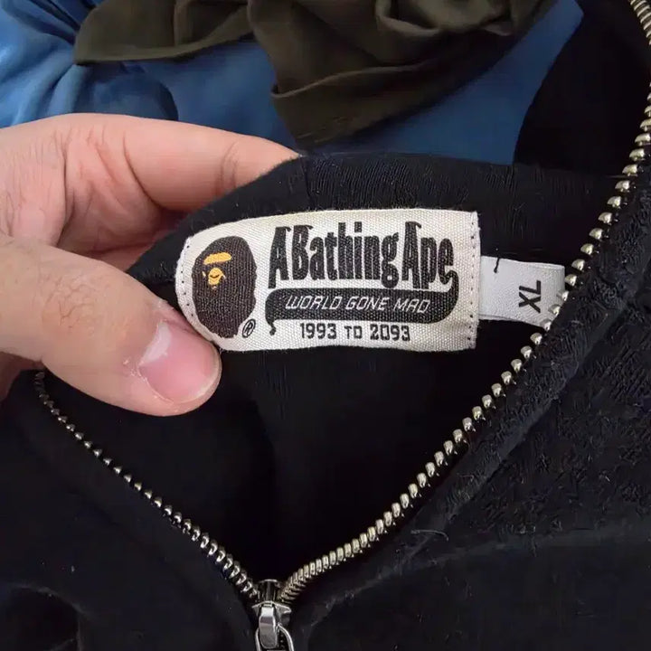 [BUNJANG] BAPE Shark Hoodie Zip-Up Bounty Hunters Collaboration XL Black / 한정 베이프 샤크 후드 xl 블랙 집업 바운티 헌터스 콜라보