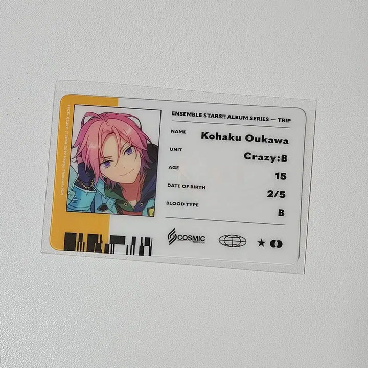 [BUNJANG] Ensemble Stars Kohaku Nagisa Trip ID Card / 앙스타 코하쿠 트립 id 아이디 카드