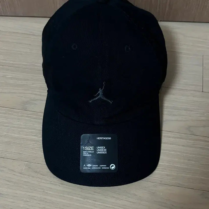 [BUNJANG] Nike Jordan Heritage86 Black Cap / Nike 나이키 조던 헤리티지86 블랙 볼캡