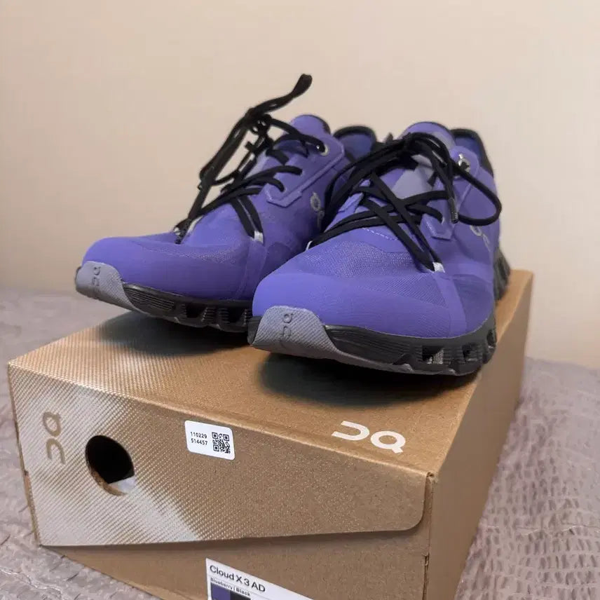 [BUNJANG] On Running Cloud X 3 AD Blueberry Black / 온 러닝 클라우드 X 3 AD 블루베리 블랙