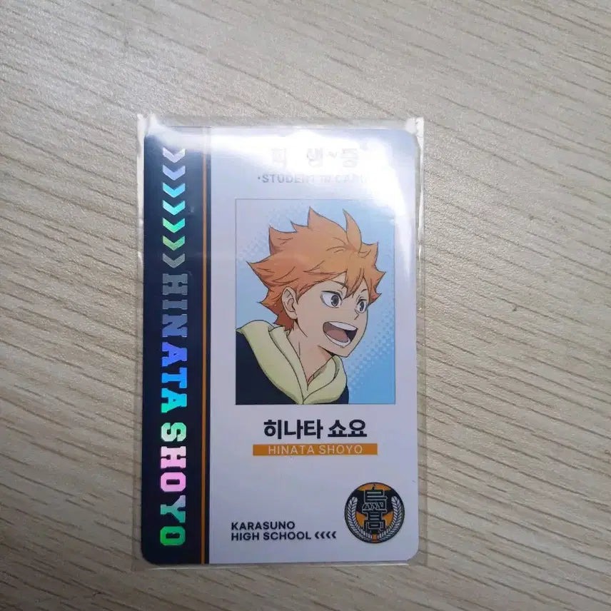 [SOLD OUT] 하이큐 히나타 학생증