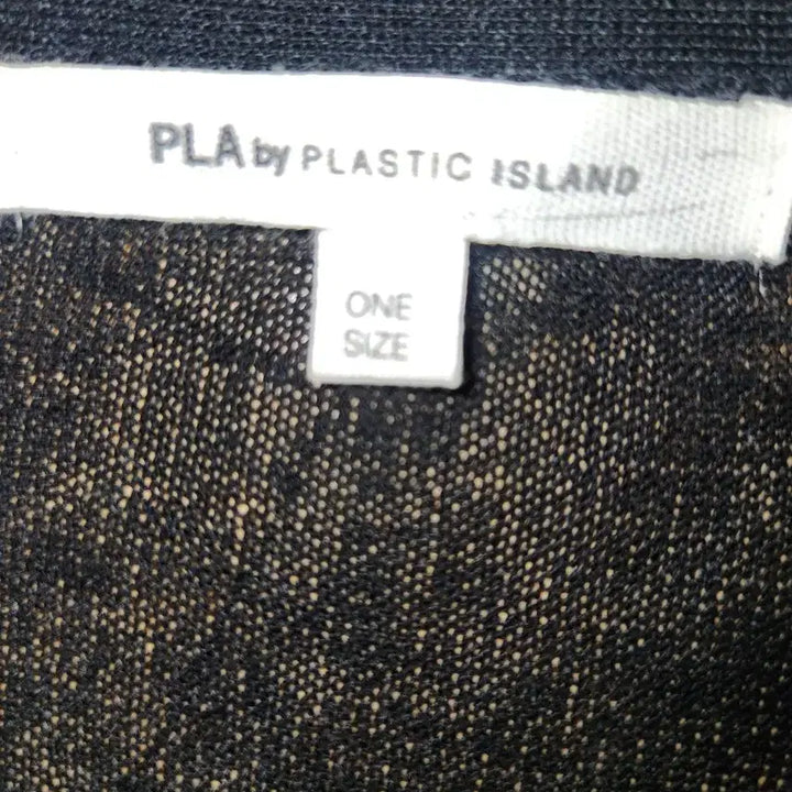 [BUNJANG] Plastic Island Black Long Cardigan / 플라스틱 아일랜드 블랙 롱 가디건입니다